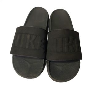 Black Nike Sandals/Slides